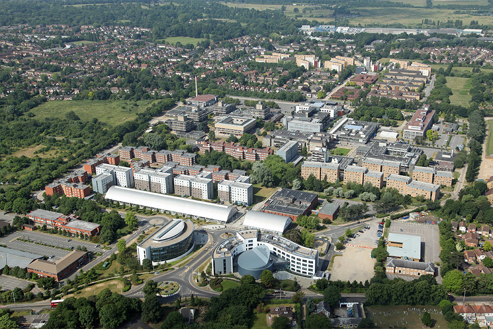 Aerial Brunel Campus